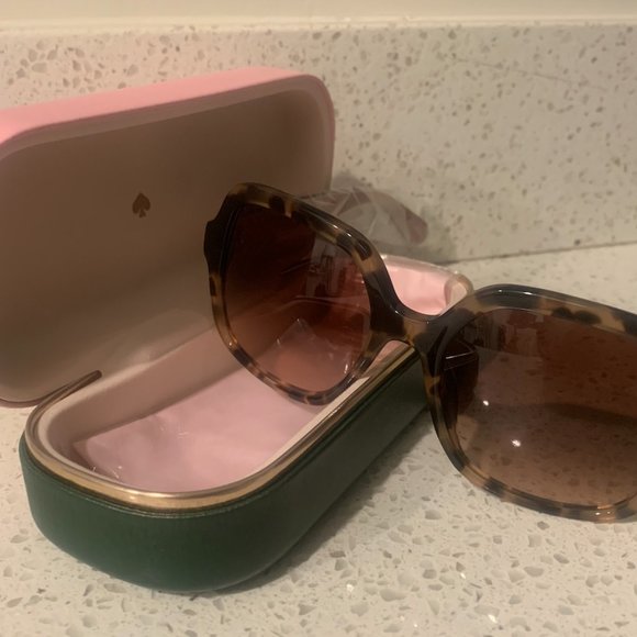 NEW -  Kate Spade Square Tortoise Shell Glasses main image 5